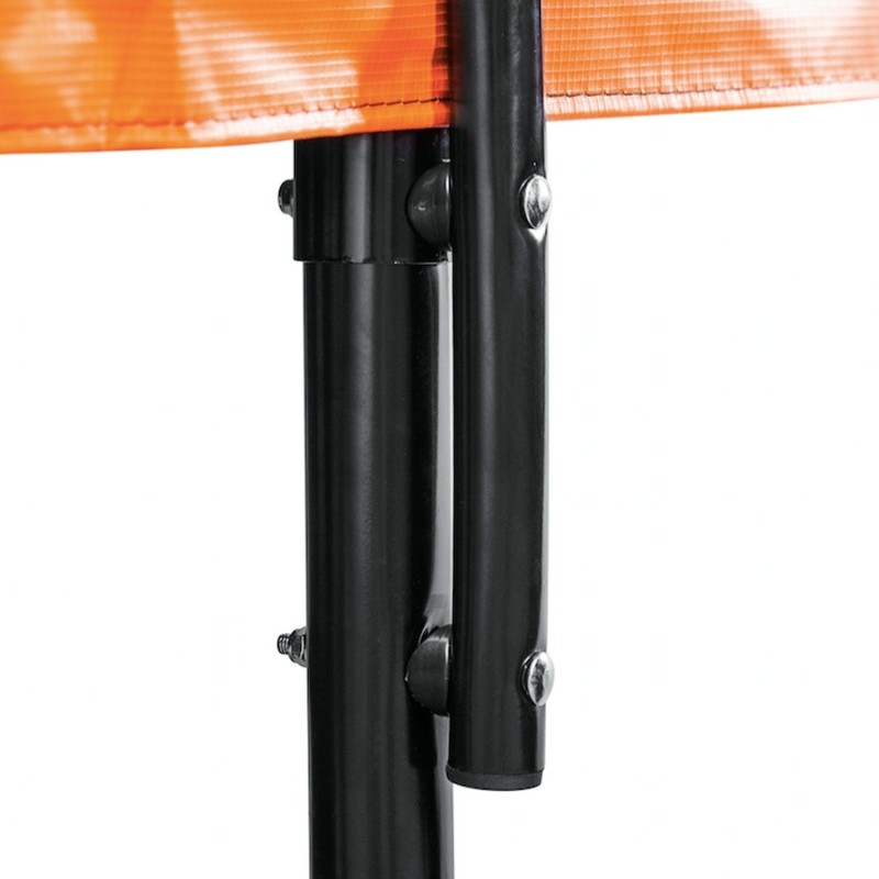 Батут DFC KENGOO 8 FT (244 см) оранжевый/черный, изображение 2
