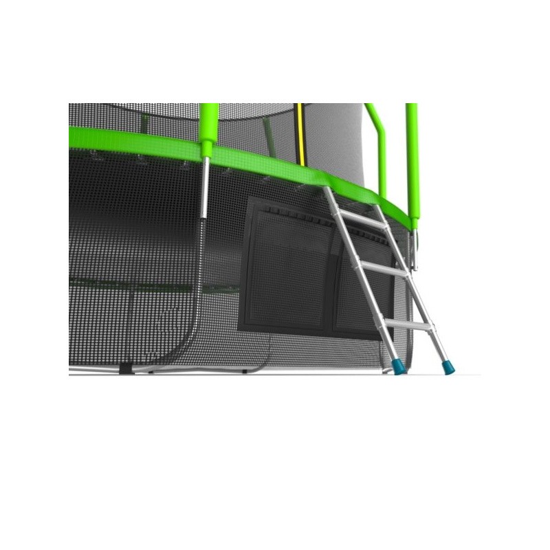 Батут EVO JUMP Cosmo Lower net 12 FT (366 см) зеленый, изображение 5
