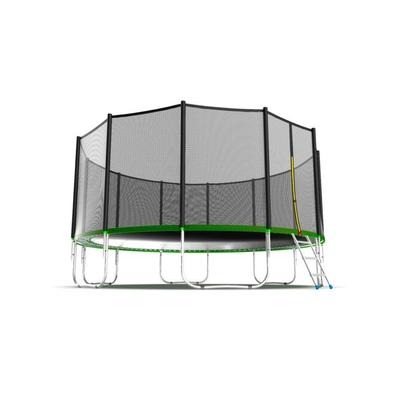 Батут EVO JUMP External 16 FT (488 см) зеленый, изображение 2
