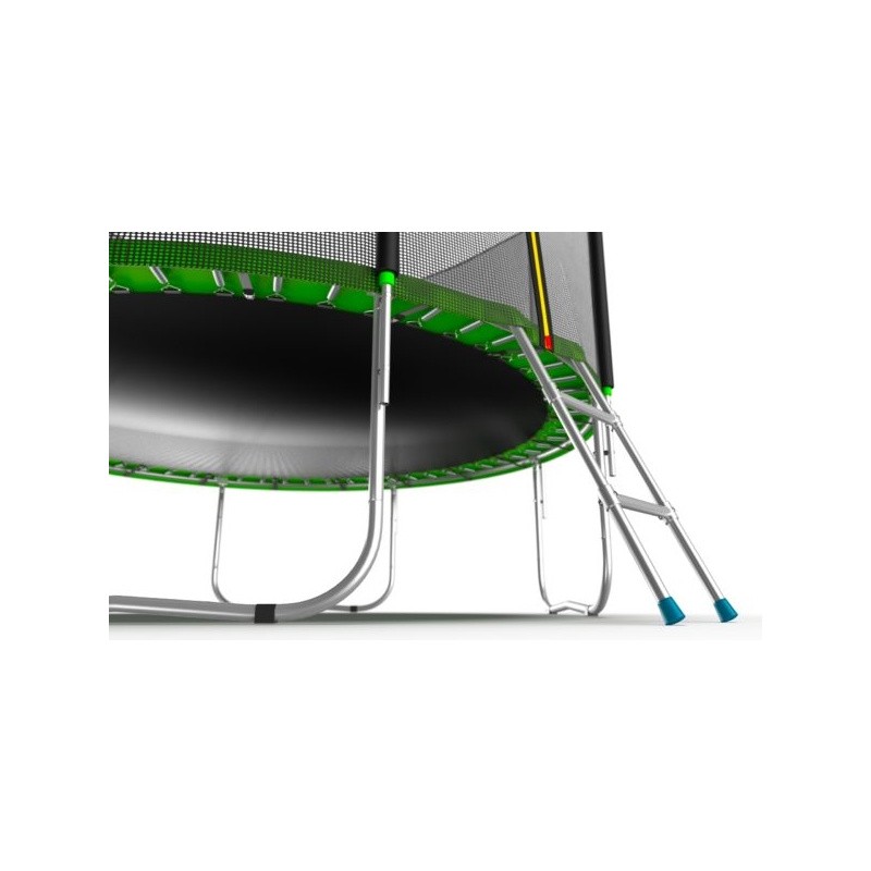 Батут EVO JUMP External 8 FT (244 см) зеленый, изображение 5
