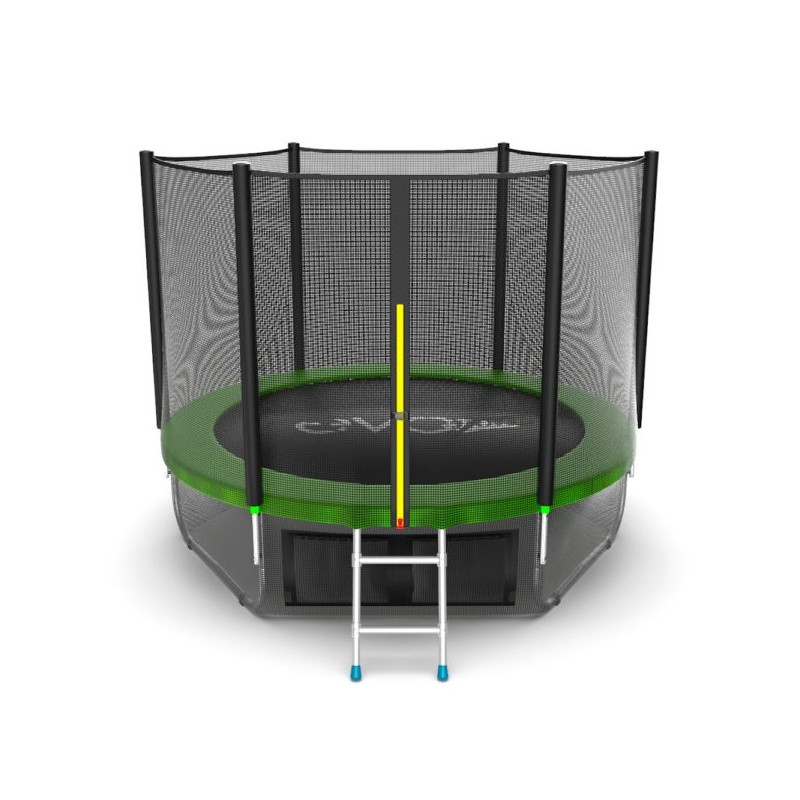 Батут EVO JUMP External Lower net 8 FT (244 см) зеленый