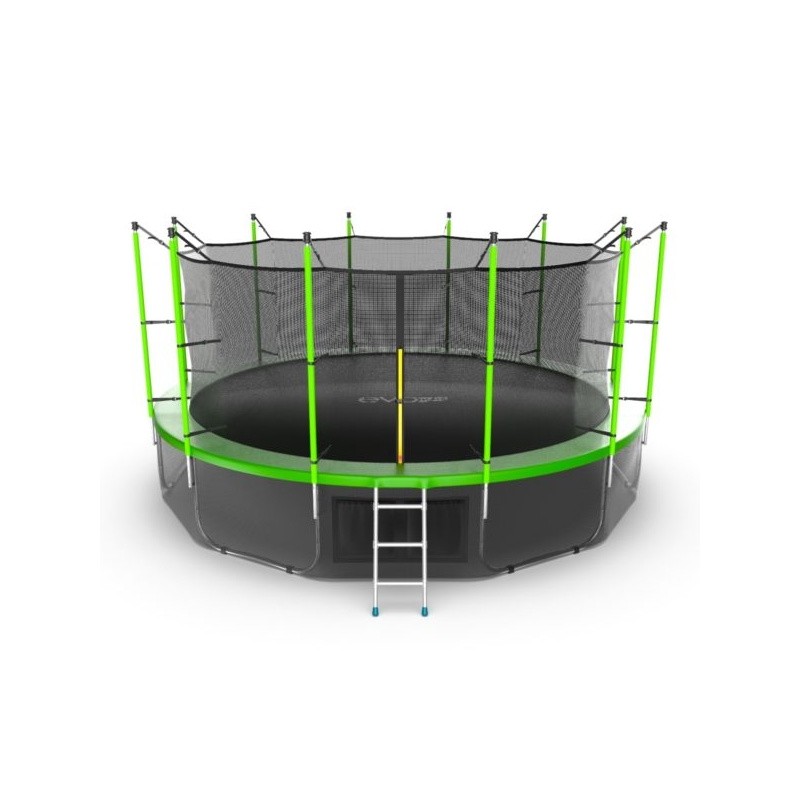 Батут EVO JUMP Internal Lower net 16 FT (488 см) зеленый