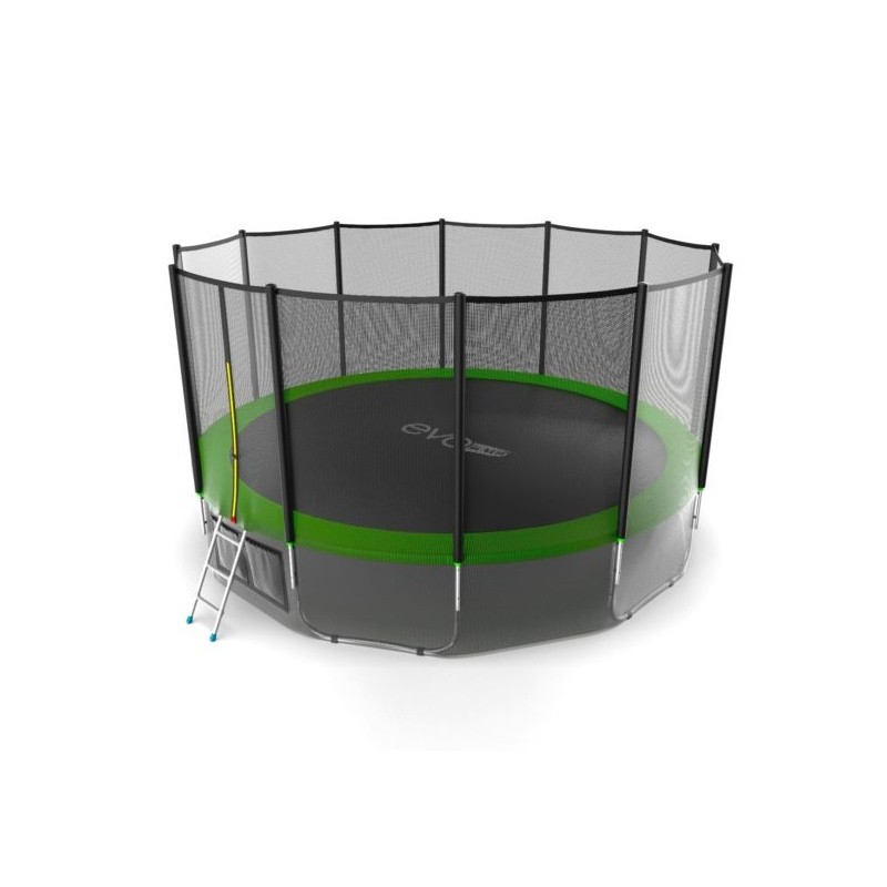 Батут EVO JUMP External Lower net 16 FT (488 см) зеленый, изображение 2