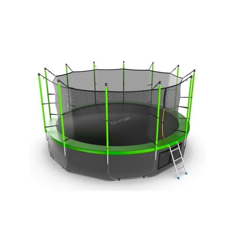 Батут EVO JUMP Internal Lower net 16 FT (488 см) зеленый, изображение 4