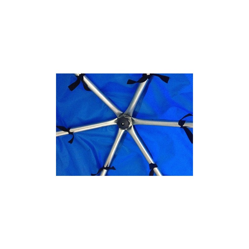 Батут OptiFit Like синий 10 FT (305 см) с синей крышей, изображение 3