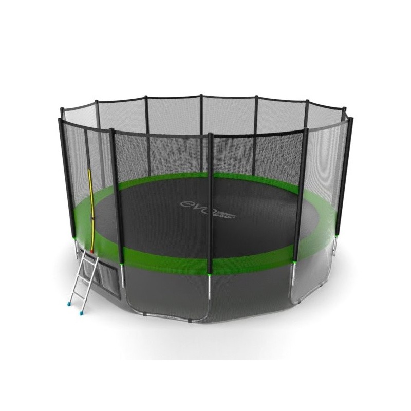Батут EVO JUMP External Lower net 16 FT (488 см) зеленый, изображение 6