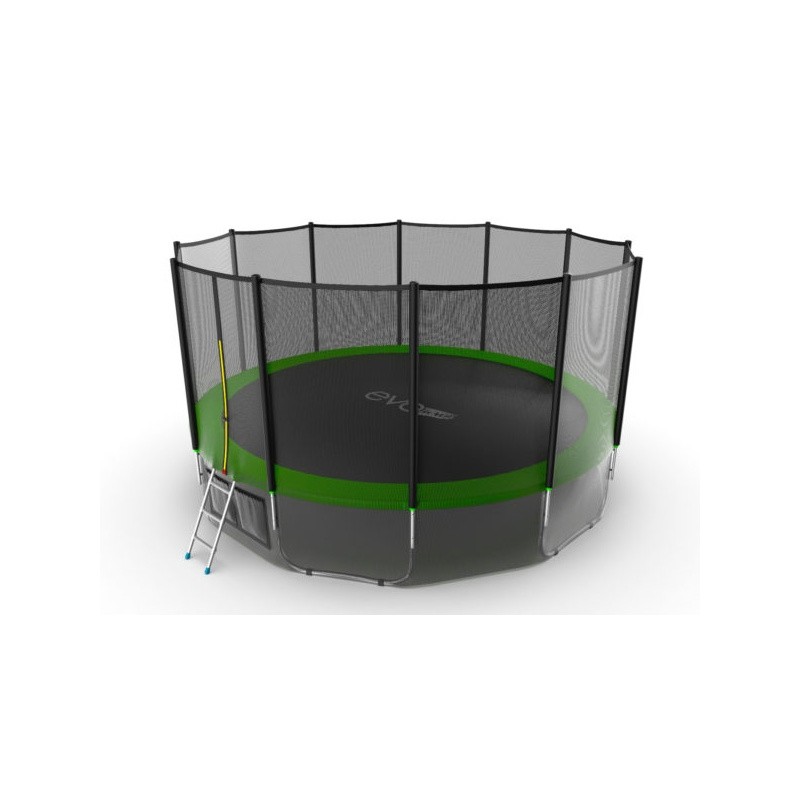 Батут EVO JUMP External Lower net 16 FT (488 см) зеленый, изображение 5