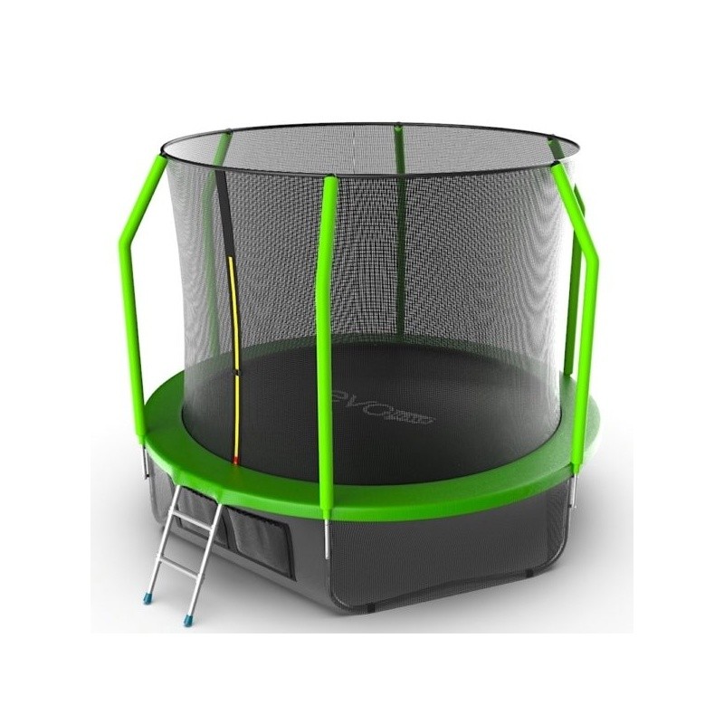Батут EVO Jump Cosmo Lower net 10 FT (305 см) зеленый, изображение 6