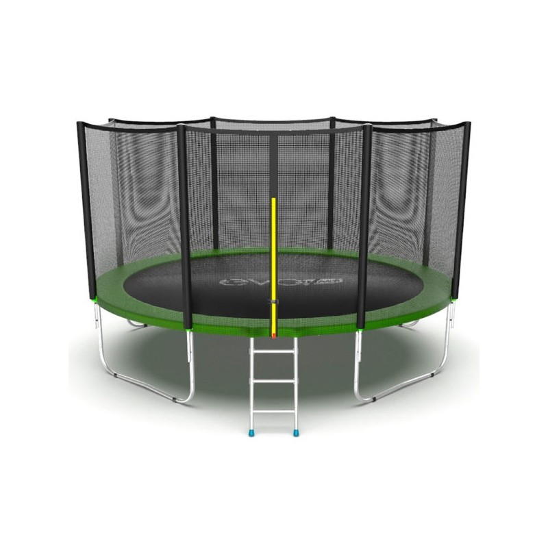 Батут EVO JUMP External 12 FT (366 см) зеленый, изображение 5