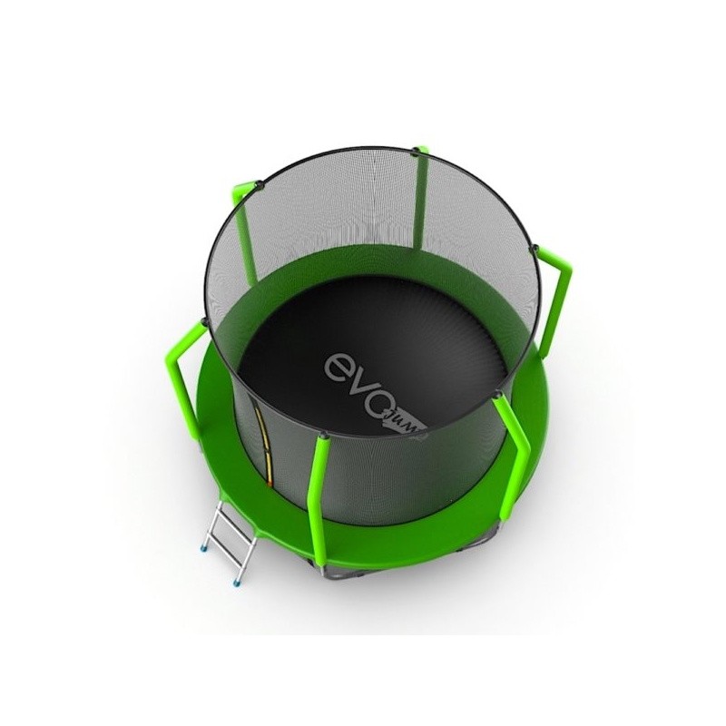 Батут EVO JUMP Cosmo Lower net 8 FT (244 см) зеленый, изображение 3