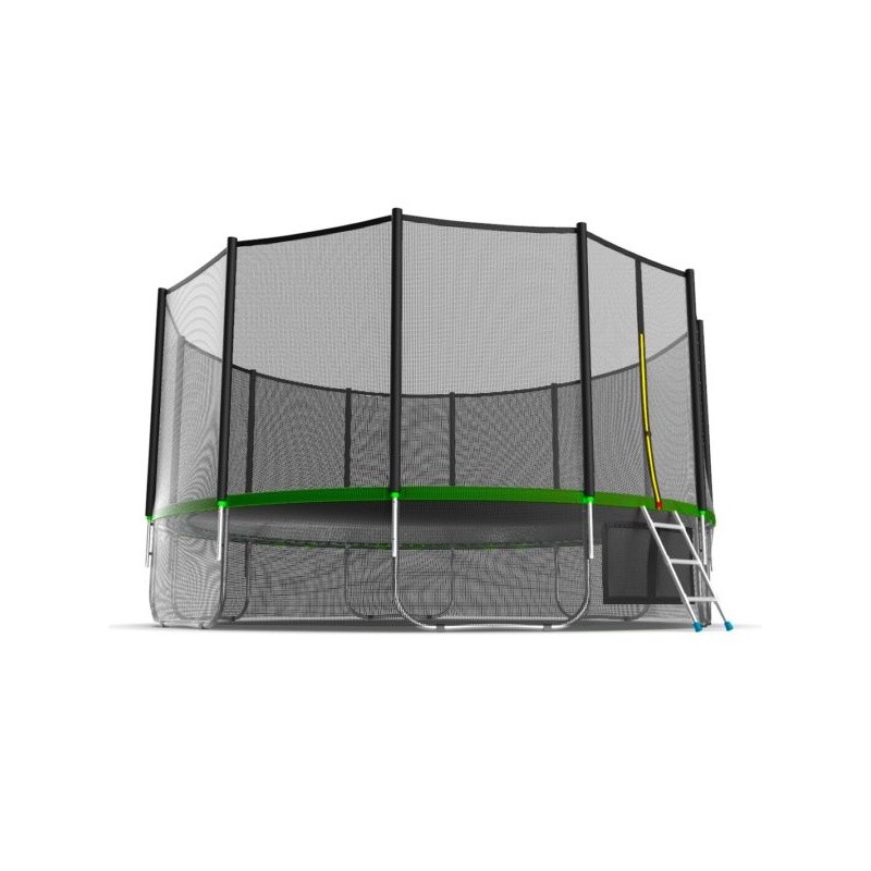 Батут EVO JUMP External Lower net 16 FT (488 см) зеленый, изображение 3