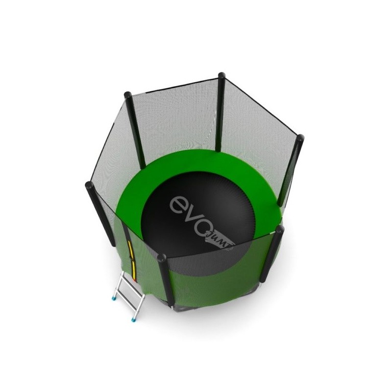 Батут EVO JUMP External Lower net 6 FT (183 см) зеленый, изображение 3