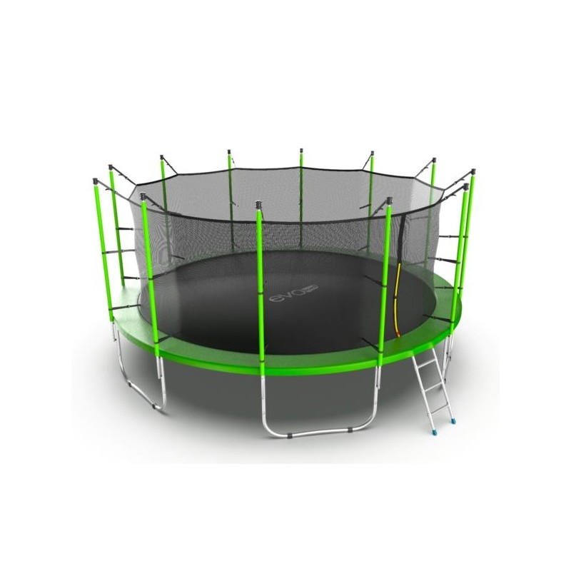 Батут EVO JUMP Internal 16 FT (488 см) зеленый, изображение 4