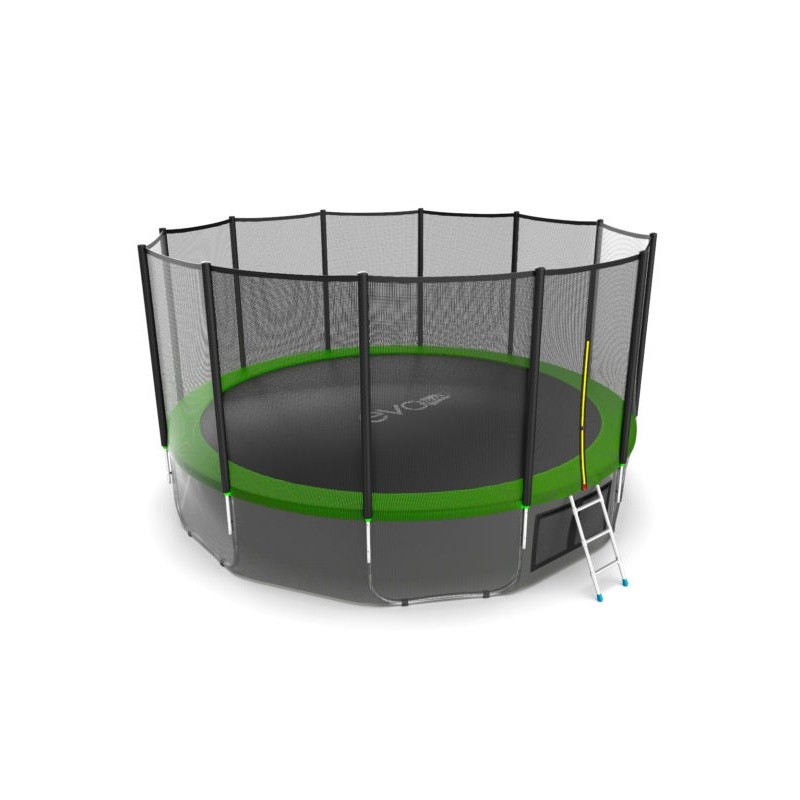 Батут EVO JUMP External Lower net 16 FT (488 см) зеленый, изображение 4