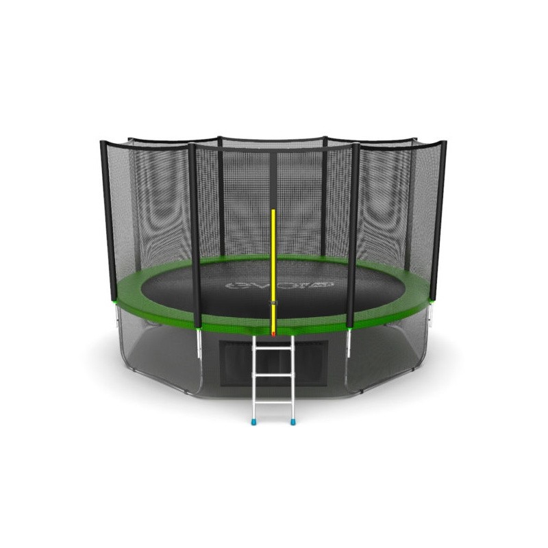 Батут EVO JUMP External Lower net 12 FT (366 см) зеленый