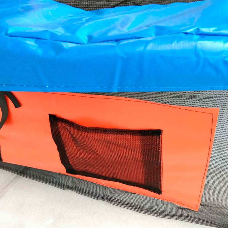 Батут DFC JUMP BASKET 14 FT (427 см) красный/синий, изображение 6