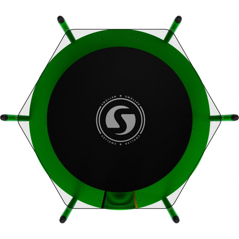 Батут SWOLLEN Lite 6 FT (183 см) зеленый, изображение 3