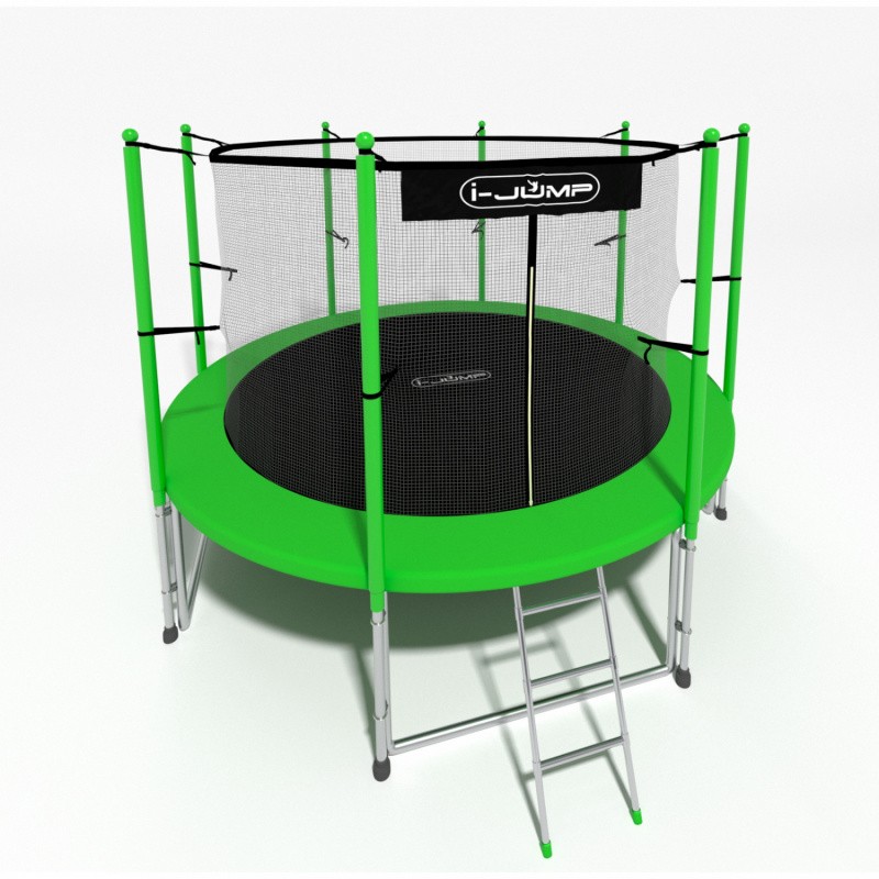 Батут i-Jump 6 FT (183 см) зеленый, изображение 4