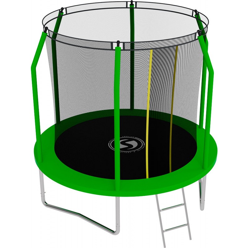 Батут SWOLLEN Comfort 8 FT (244 см) зеленый, изображение 2