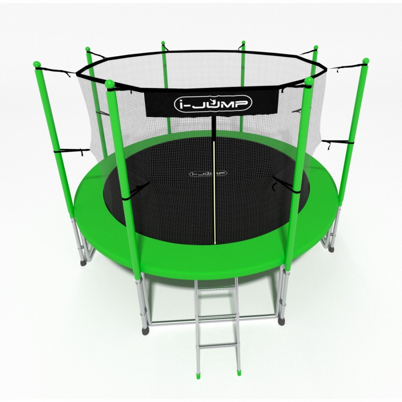Батут i-Jump 6 FT (183 см) зеленый, изображение 3
