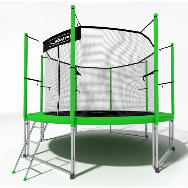 Батут i-Jump 6 FT (183 см) зеленый, изображение 7