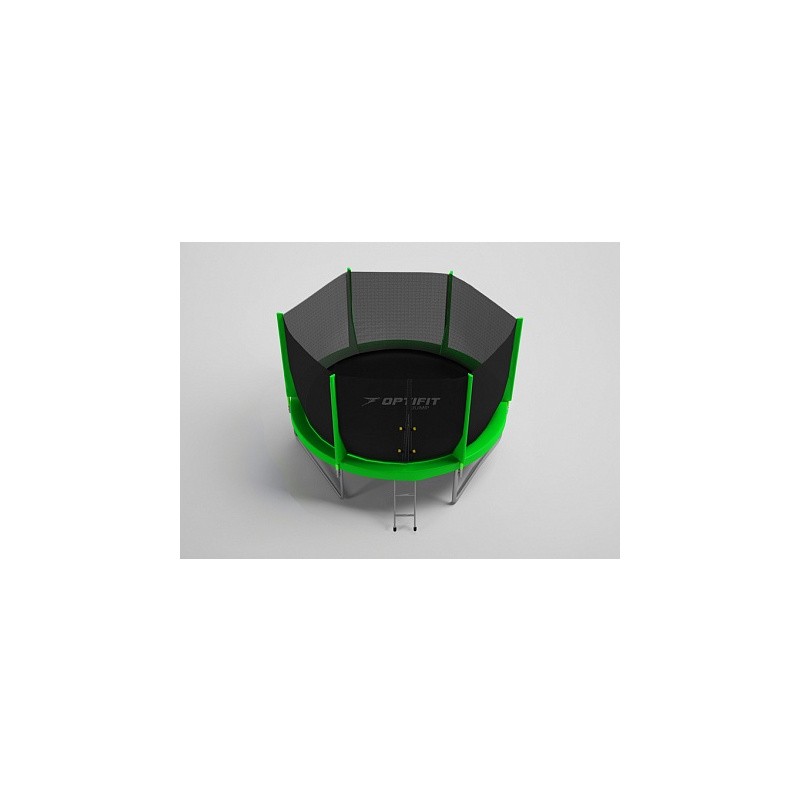 Батут OptiFit Jump 10 FT (305 см) зеленый