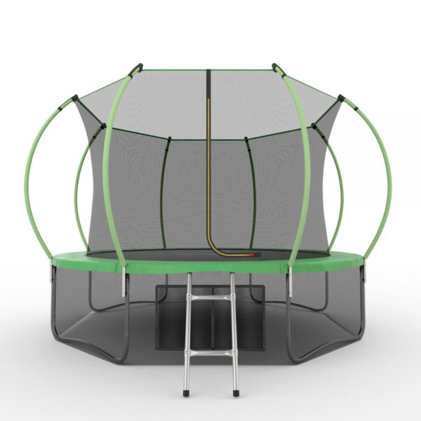 Батут EVO JUMP Internal 12 FT (366 см) зеленый