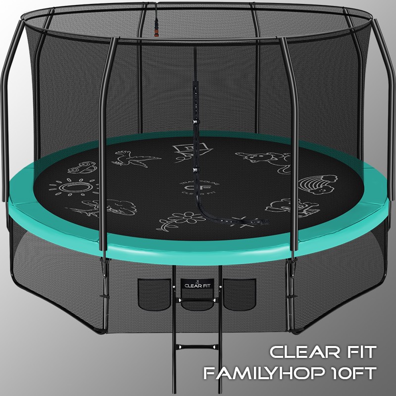 Батут Clear Fit FamilyHop 10 FT (304 см), изображение 3