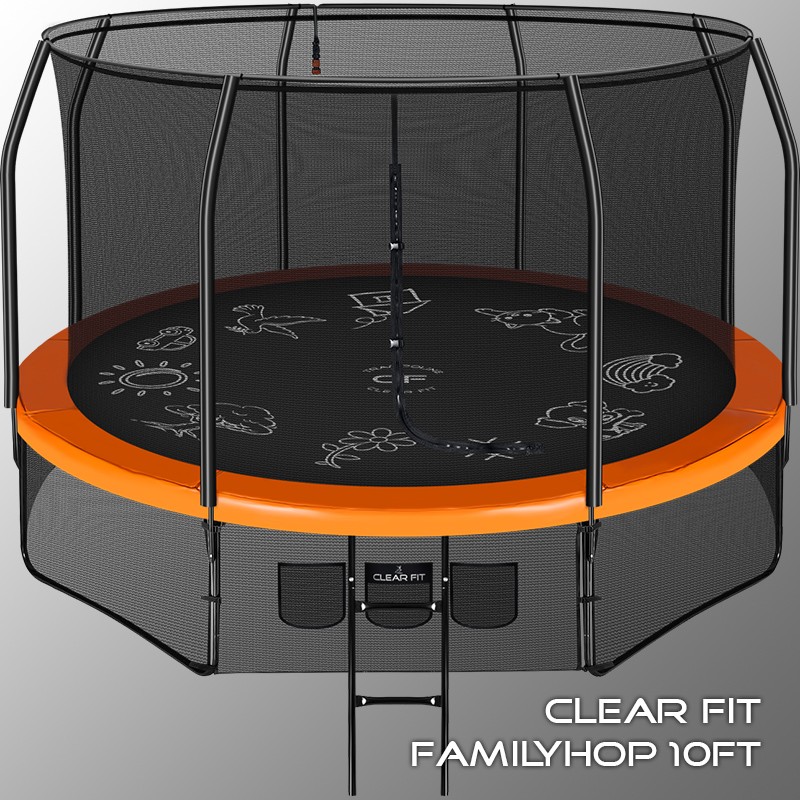 Батут Clear Fit FamilyHop 10 FT (304 см), изображение 2