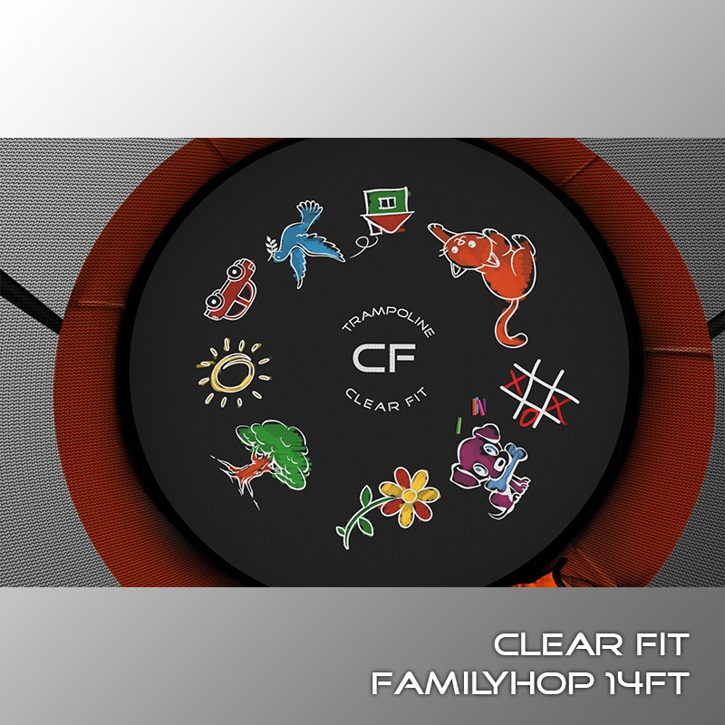 Батут Clear Fit FamilyHop 14 FT (426 см), изображение 7