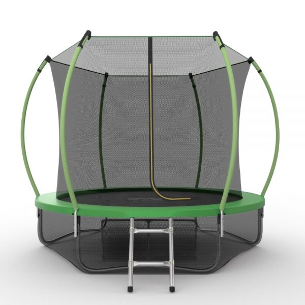 Батут EVO JUMP Internal 8 FT (244 см) + нижняя сеть зеленый