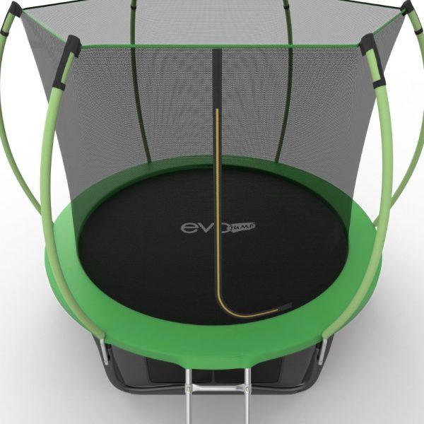 Батут EVO JUMP Internal 8 FT (244 см) + нижняя сеть зеленый, изображение 5