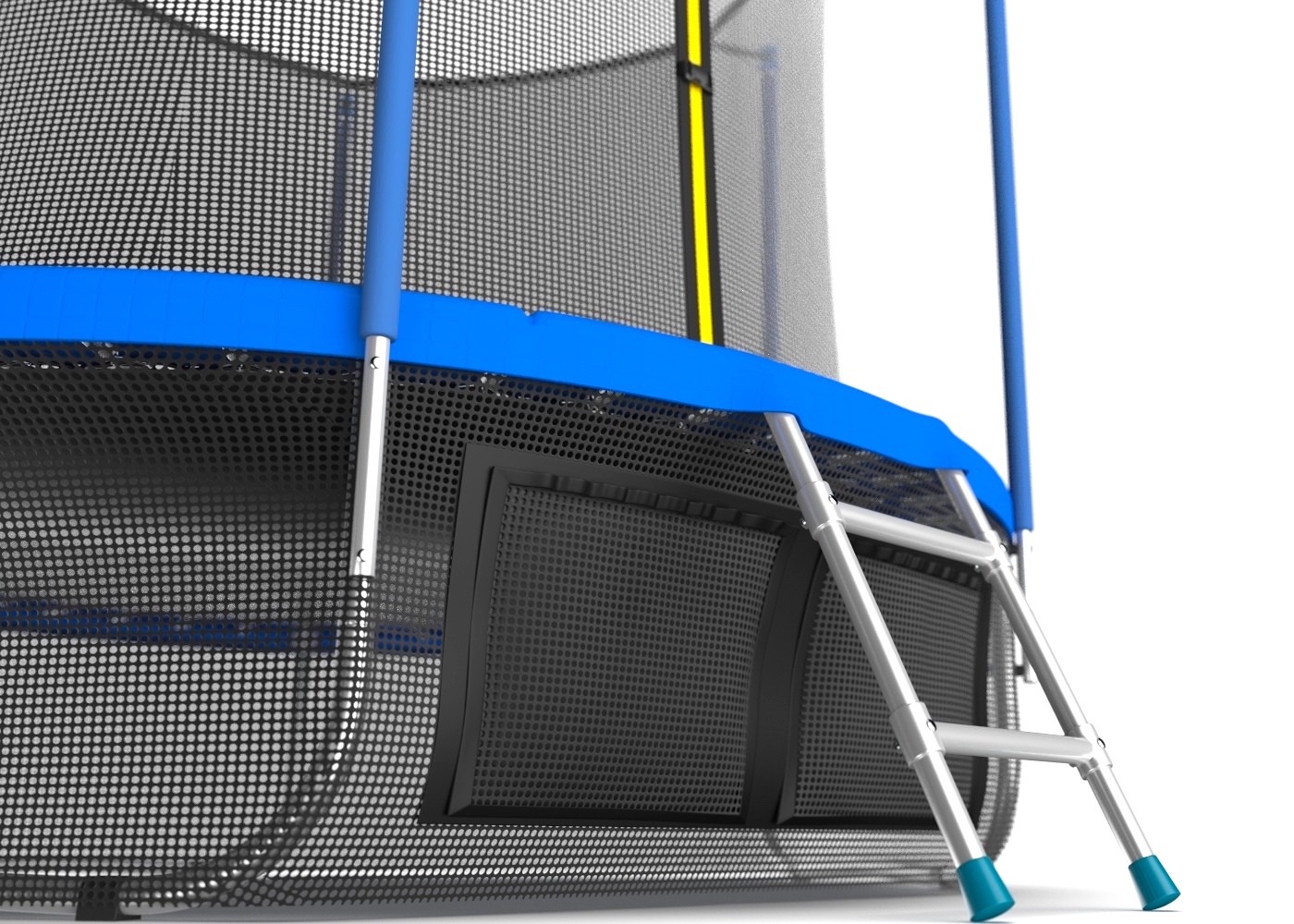 Батут EVO JUMP Internal 12 FT (366 см) синий + нижняя сеть, изображение 5