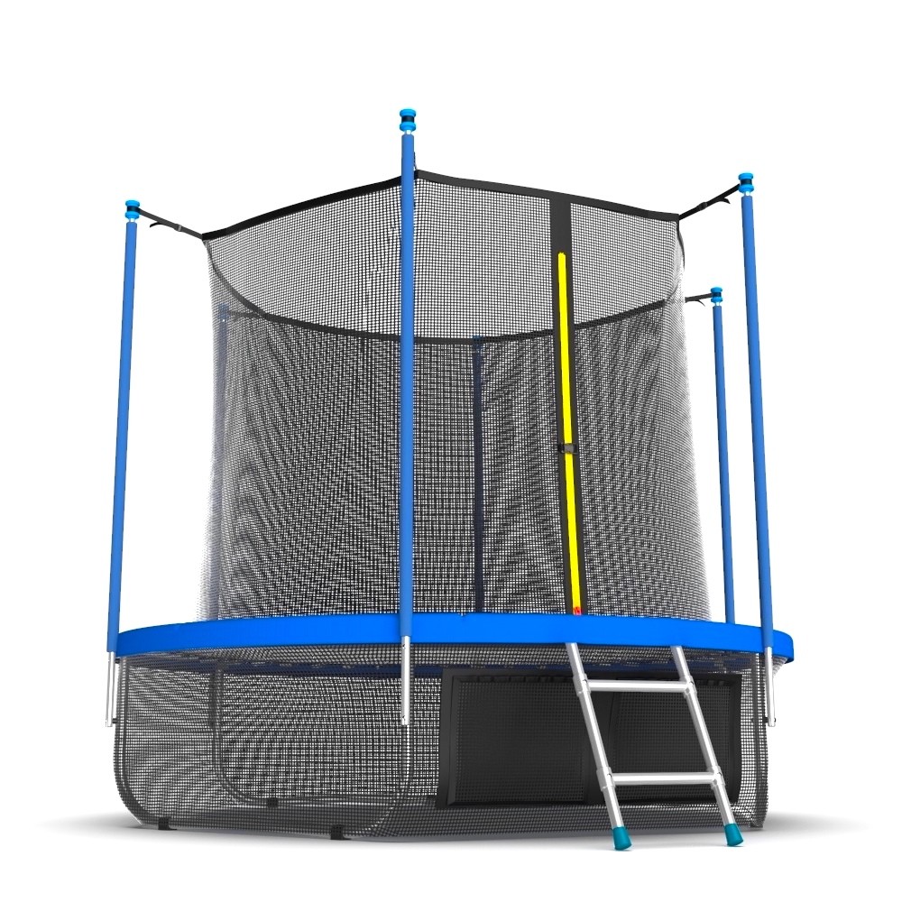 Батут EVO Jump Internal 10 FT (305 см) синий + нижняя сеть, изображение 4